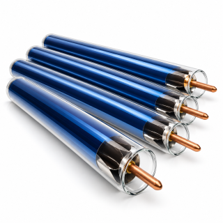 Tuburi vidate si heat pipe pentru panouri solare